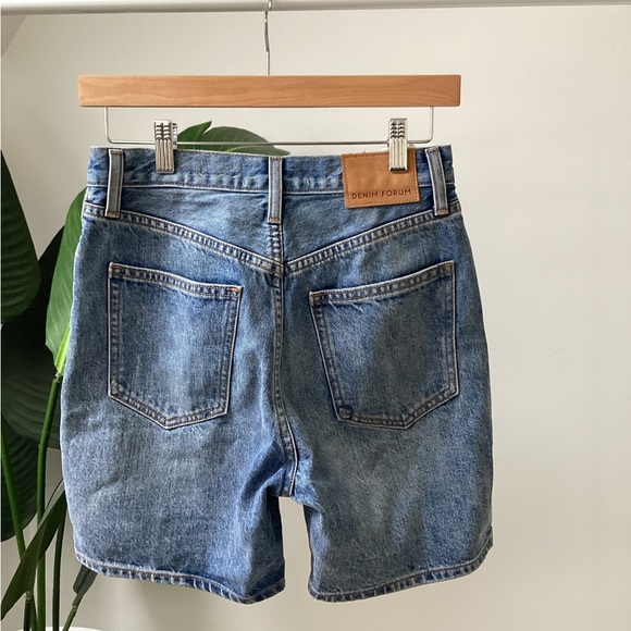 Denim Forum The Joni Loose Long Short - Picture 3 of 5